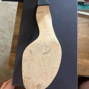 Prada mules…well taken care of!